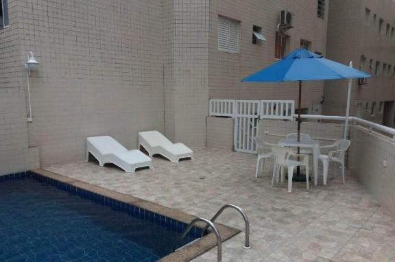 Apartamento Com Piscina! São Vicente Eksteriør billede
